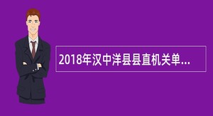2018年汉中洋县县直机关单位选调公告