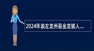 2024年崇左龙州县金龙镇人民政府村级防贫监测信息员（档案员）招聘公告