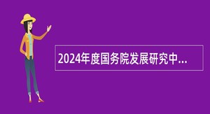 2024年度国务院发展研究中心信息中心招聘公告