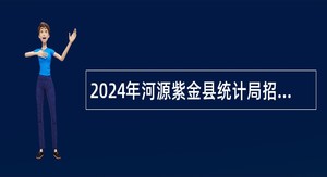 2024年河源紫金县统计局招聘编外人员公告