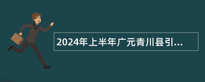 2024年上半年广元青川县引进（招聘）高层次和急需紧缺专业人才公告