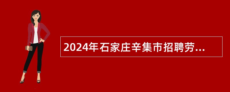 2024年石家庄辛集市招聘劳务派遣制工作人员公告