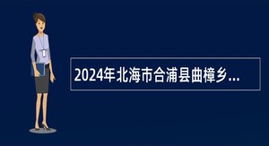 2024年北海市合浦县曲樟乡人民政府招聘村级防贫监测信息员公告