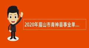 2020年眉山市青神县事业单位考核招聘高层次和紧缺专业技术人才公告