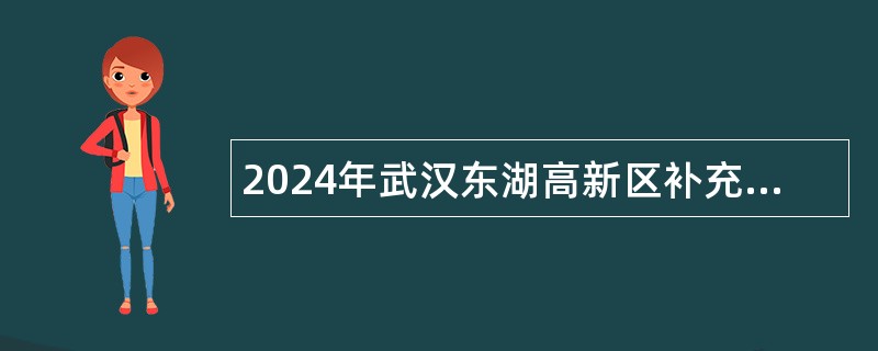 2024年武汉东湖高新区补充招聘高中教师公告