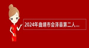 2024年曲靖市会泽县第二人民医院招聘公告