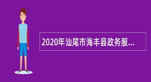 2020年汕尾市海丰县政务服务中心招聘政府聘员公告