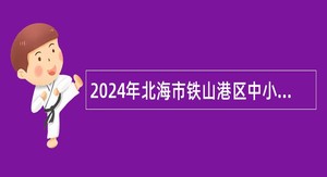 2024年北海市铁山港区中小学幼儿园后勤服务人员招聘公告（80名）