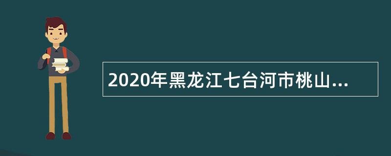 2020年黑龙江七台河市桃山区事业单位招聘公告