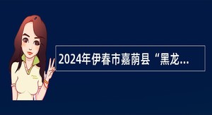 2024年伊春市嘉荫县“黑龙江人才周”事业单位招聘公告  	