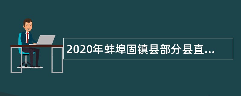2020年蚌埠固镇县部分县直机关面向全省选调公告