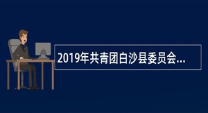 2019年共青团白沙县委员会招聘公告