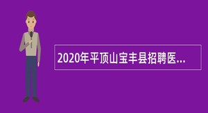 2020年平顶山宝丰县招聘医疗卫生单位专业技术人员公告