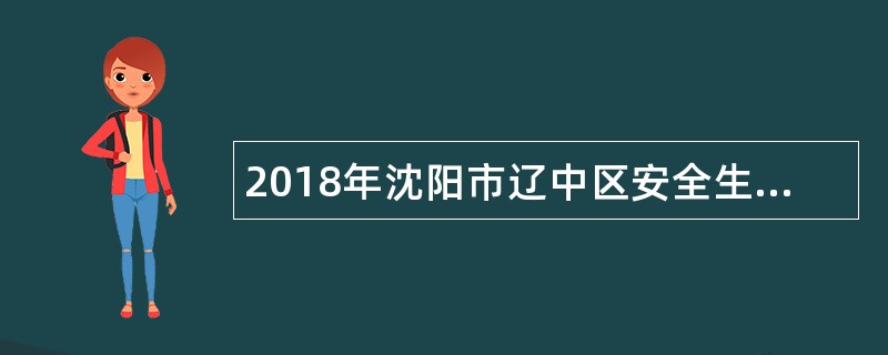 2018年沈阳市辽中区安全生产委员会招聘协管员公告