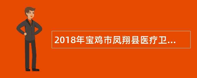 2018年宝鸡市凤翔县医疗卫生招聘公告