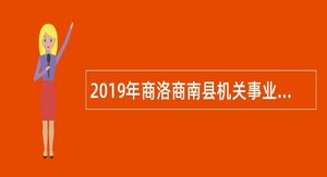 2019年商洛商南县机关事业单位协管员招聘公告