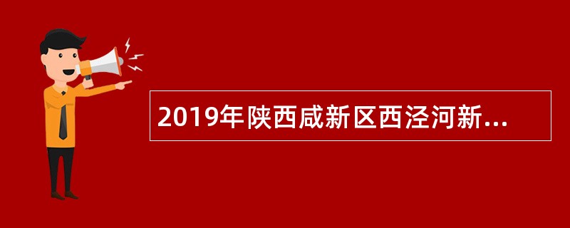 2019年陕西咸新区西泾河新城招聘公告