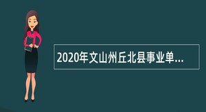 2020年文山州丘北县事业单位招聘紧缺专业技术人才公告
