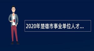 2020年楚雄市事业单位人才引进公告