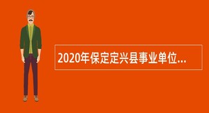 2020年保定定兴县事业单位招聘考试公告（371人）