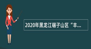 2020年黑龙江碾子山区“丰羽计划”旅游人才引进公告