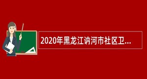 2020年黑龙江讷河市社区卫生服务中心招聘卫生专业技术人员第二批招聘计划公告