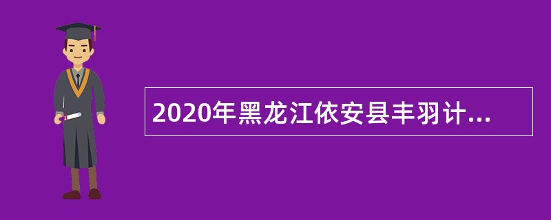 2020年黑龙江依安县丰羽计划招聘公告