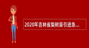 2020年吉林省梨树县引进急需紧缺人才公告