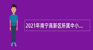 2021年南宁高新区所属中小学校、幼儿园考试招聘教职工公告