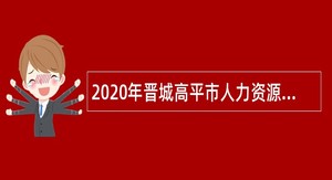 2020年晋城高平市人力资源和社会保障局招聘人才储备人员公告