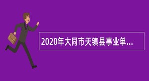2020年大同市天镇县事业单位招聘考试公告（36人）