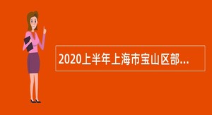 2020上半年上海市宝山区部分医疗卫生事业单位招聘工作人员公告