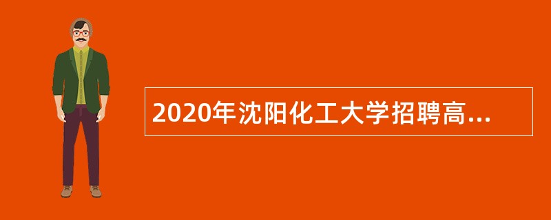 2020年沈阳化工大学招聘高层次人才公告（二）