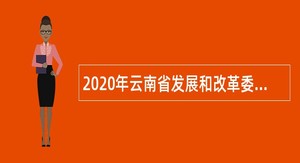 2020年云南省发展和改革委员会所属事业单位招聘公告