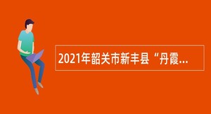 2021年韶关市新丰县“丹霞英才”招聘公告