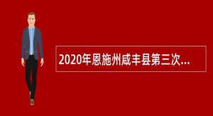 2020年恩施州咸丰县第三次面向社会专项招聘公告