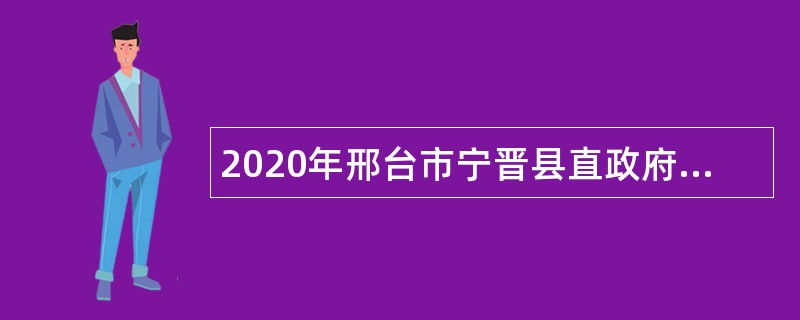 2020年邢台市宁晋县直政府系统事业单位招聘考试公告（94人）