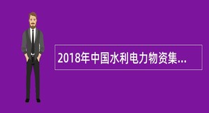 2018年中国水利电力物资集团有限公司招聘公告