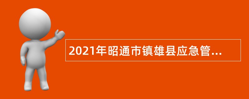 2021年昭通市镇雄县应急管理局招聘合同制矿山救护队员公告