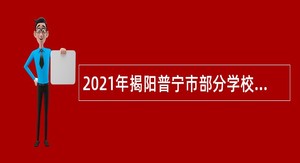 2021年揭阳普宁市部分学校招聘高层次教师公告