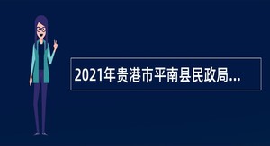 2021年贵港市平南县民政局招聘编外人员公告