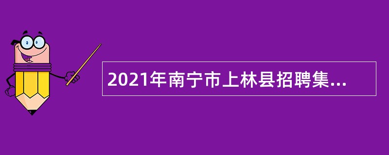 2021年南宁市上林县招聘集体协商专职指导员公告