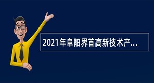 2021年阜阳界首高新技术产业开发区管委会招聘公告