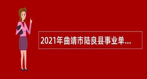 2021年曲靖市陆良县事业单位自组招聘研究生公告（含招聘计划）