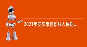 2021年安庆市宿松县人民医院员额池招聘专业技术人员公告