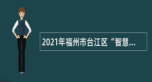 2021年福州市台江区“智慧台江”管理服务中心招聘编外人员公告