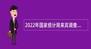 2022年国家统计局来宾调查队招聘编外工作人员公告（广西）