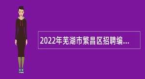 2022年芜湖市繁昌区招聘编外人员公告