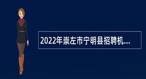 2022年崇左市宁明县招聘机关事业单位编外人员公告