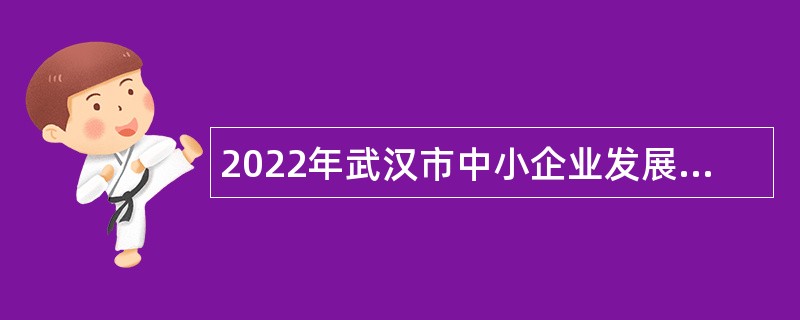 2022年武汉市中小企业发展促进中心专项招聘公告